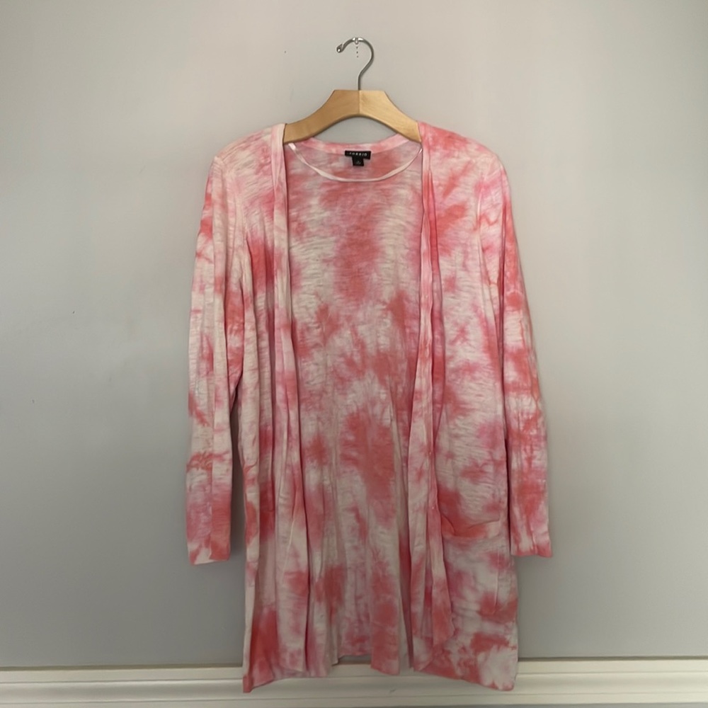 Tie Dye Torrid Cardigan